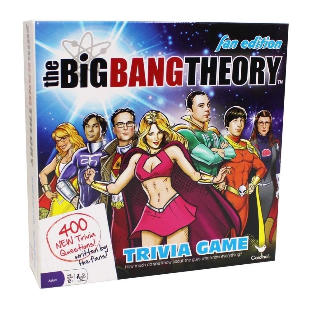 The Big Bang Theory Trivia Game Fan Edition 400 Questions Board Game New In Box